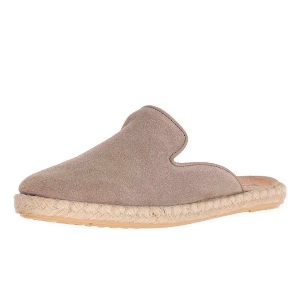 Miz Mooz Carson Suede Slip On Espadrille Mules